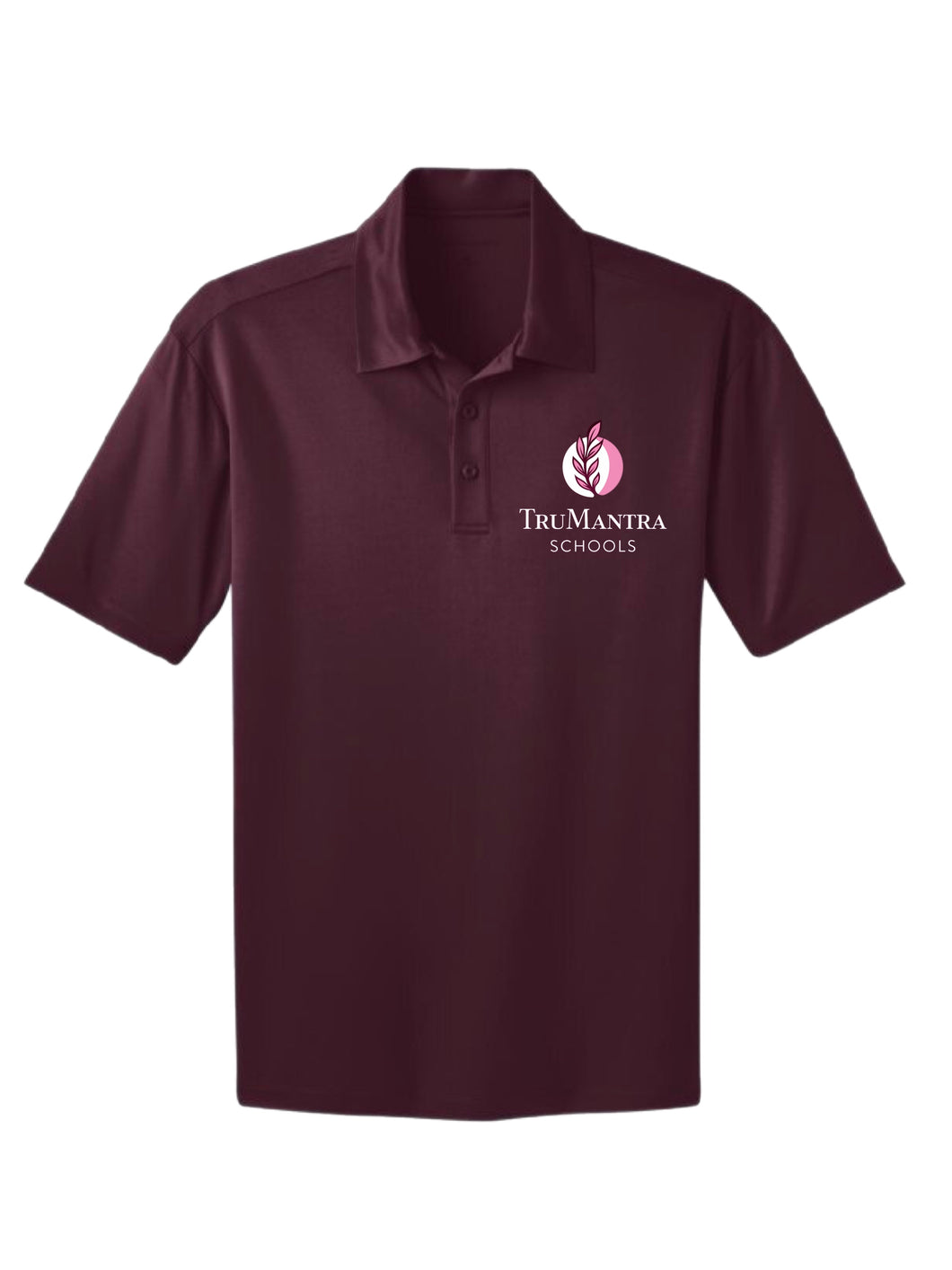 TruMantra Men’s Corporate Polo Maroon