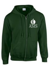 Load image into Gallery viewer, ASIS ZIP Up Hooded Sweatshirt Green